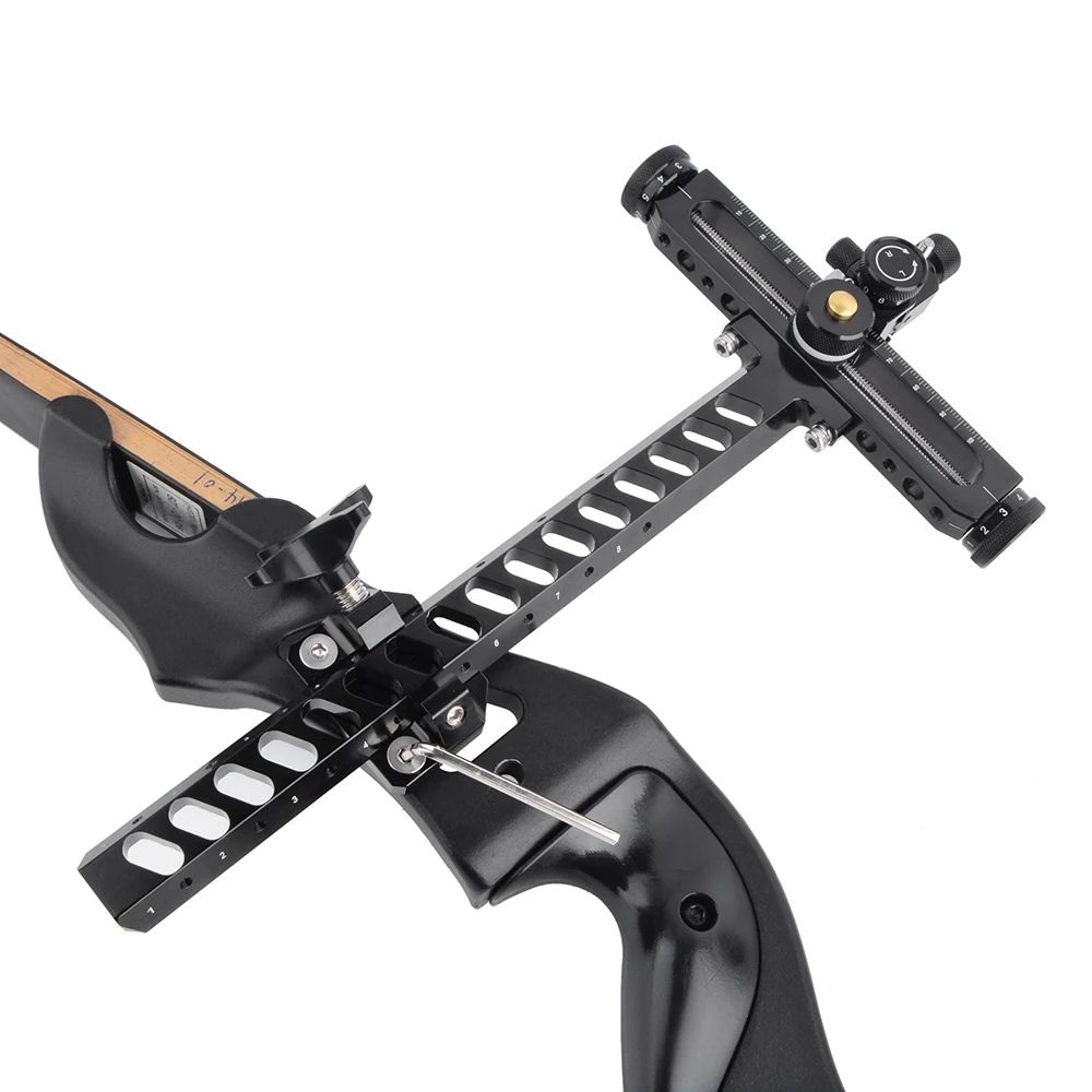 1pc  Archery Aluminum Alloy Recurve Bow Sight For Aiming Tool Outdoor Adjust Shooting Hunting Accessories